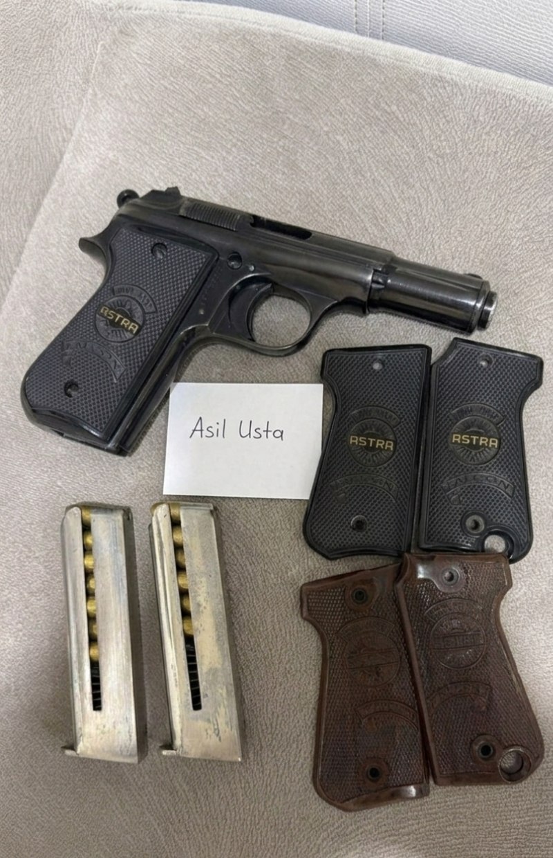 Orijinal Yüzüklü Astra 7.65mm – Klasik Estetik ve 7+1 Kapasite