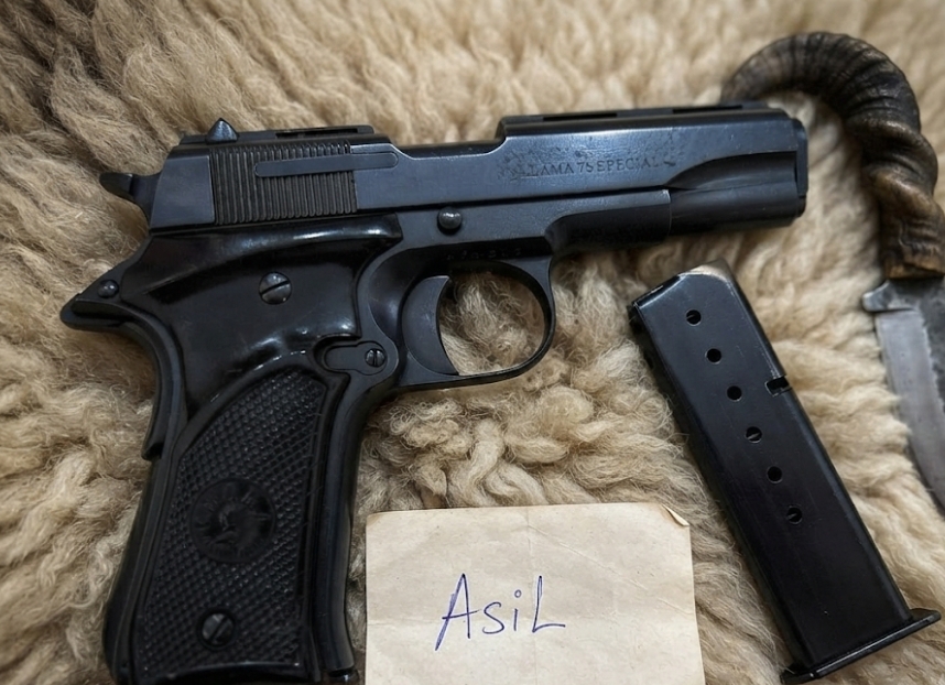 Orijinal İspanyol Llama 7.65mm – Klasik Mekanik ve 7+1 Kapasite